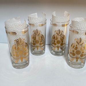 Georges Briard signed vintage set of four tumblers